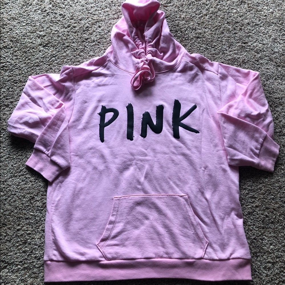 Light pink oversized hoodie